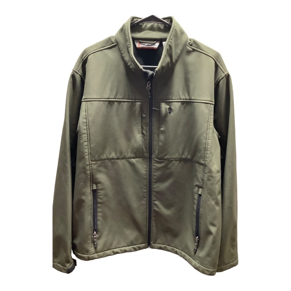 𝅺FREE COUNTRY ARMY GREEN JACKET SIZE LARGE (42-44)
